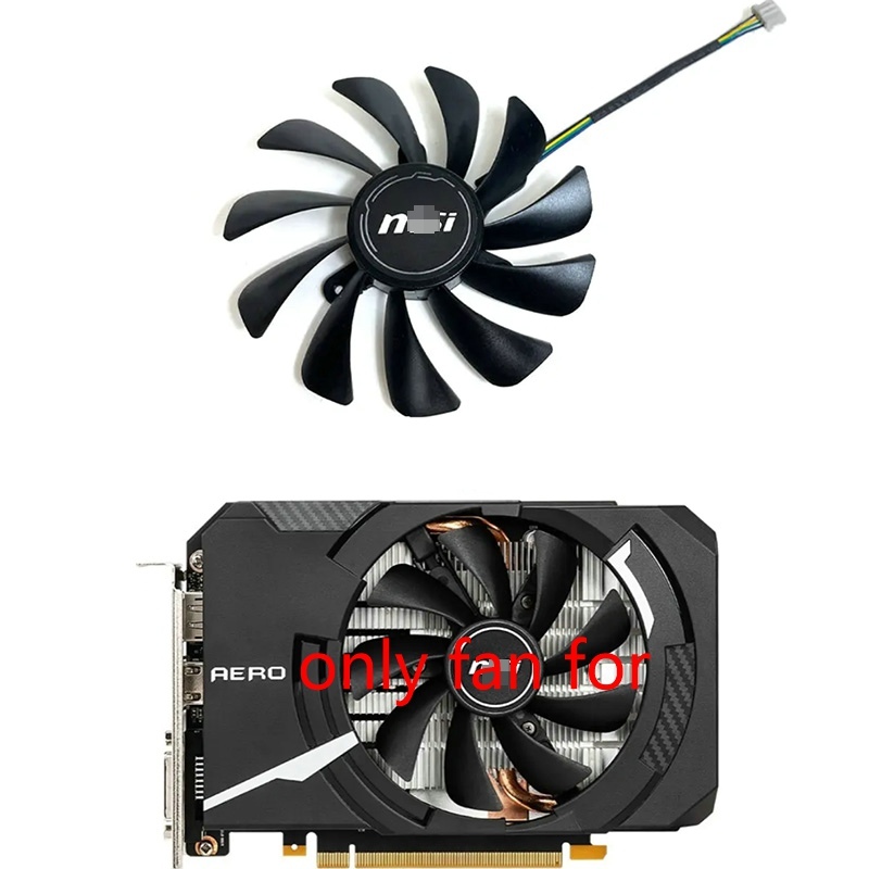 95MM XY-D10015SH 4pin Quạt Làm Mát Cho MSI GeForce RTX2060 2060S 2070 GTX 1660 SUPER AERO GTX 1660Ti