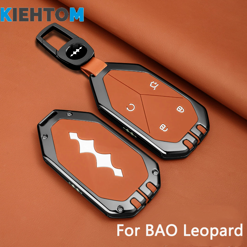 Chìa Khóa Kim Loại Fob Dành Cho BAO Leopard Series Phù Hợp Với 2025 / 2026 BAO Leopard 5 Leopard 3 P