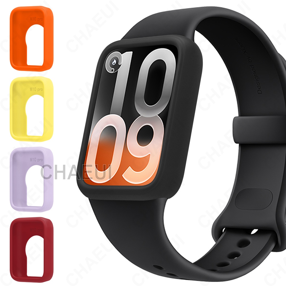 Ốp Lưng Silicon Khung Vỏ Mềm Bảo Vệ Màn Hình Phụ Kiện Cho Xiaomi Smart Band 10 Pro / Mi Band 10 Pro