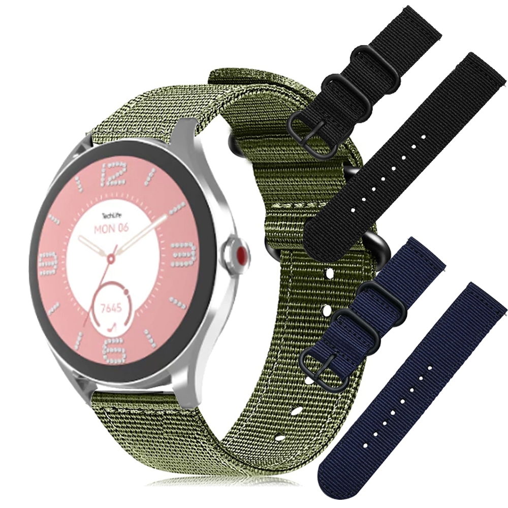 Đồng hồ thông minh TechLife P1 Lite Dây đeo đồng hồ thông minh Dây đeo cổ tay Nylon cho đồng hồ Tech