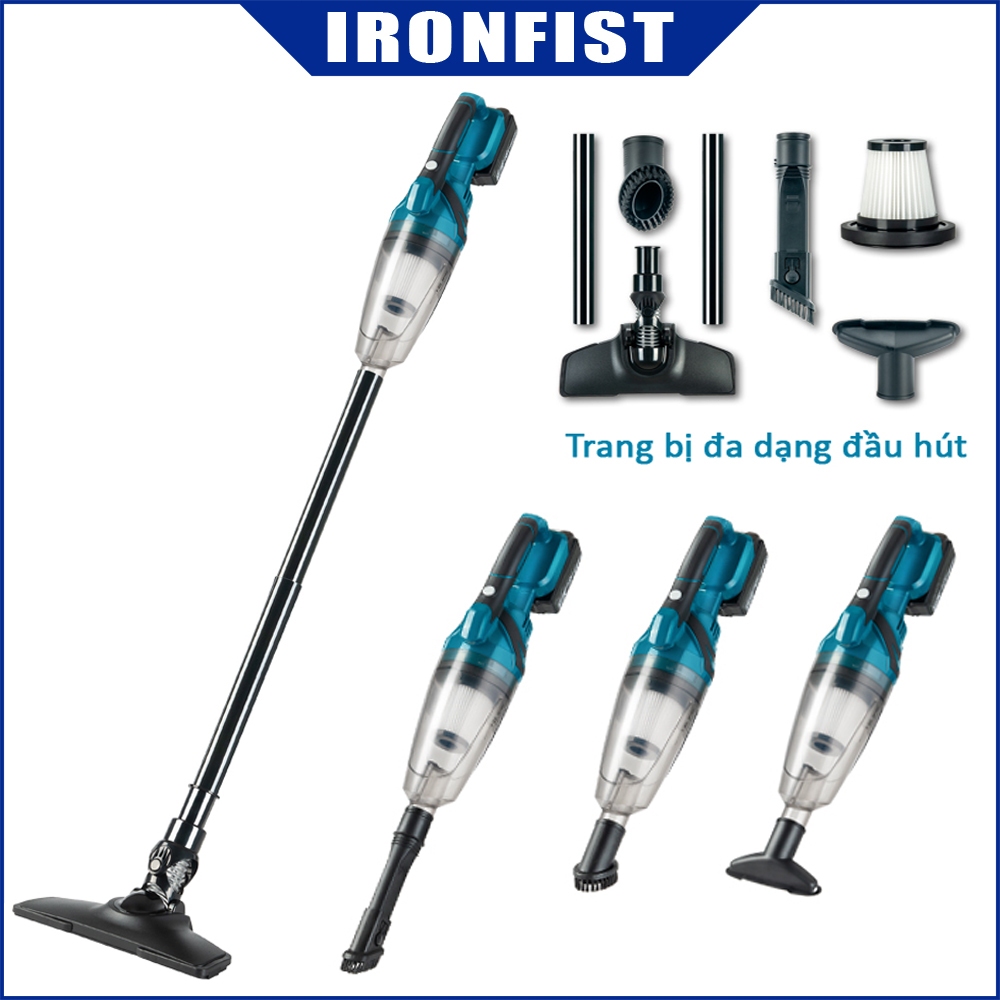 Máy hút bụi không dây, Pin Makita 10000Pa Hút chân không cầm tay, Bộ lọc HEPA…