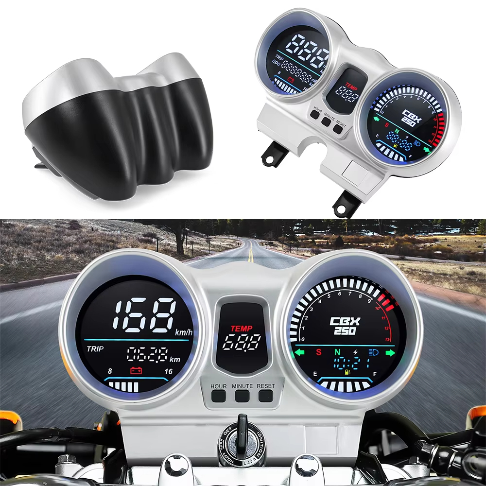 Bảng điều khiển hoàn chỉnh cho Honda Cbx250 Twister 2001 a 2008 Đồng hồ đo tốc độ 37100-KPF-961