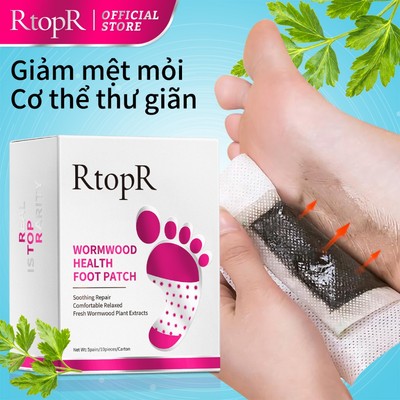 Miếng dán chân sức khỏe bằng gỗ ngải cứu RtopR với nhân sâm và Angelica, Giảm độ dốc và giảm độ dốc, giảm giữ nước và chất béo, dầu cốc và cốc