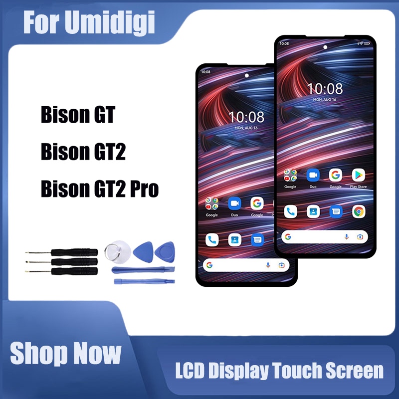 Dành cho Umidigi Bison GT2 GT2 Pro Màn hình LCD Thay thế màn hình cảm ứng