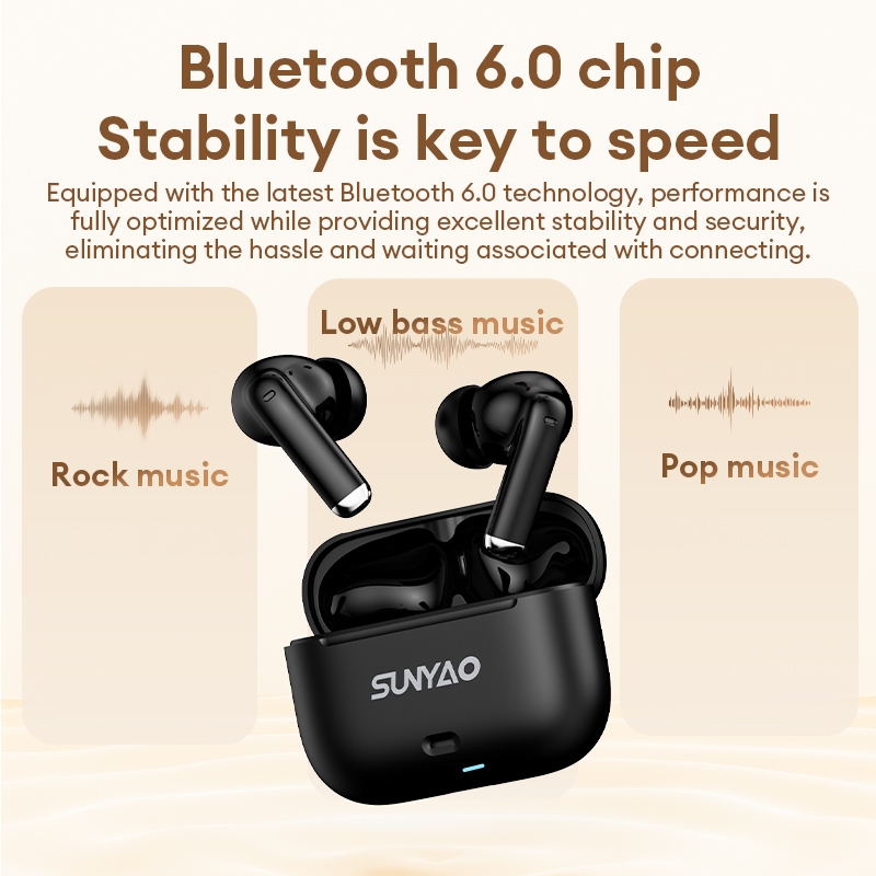 Tai nghe Bluetooth không dây Lenovo Sunyao LE-265 HiFi Level Âm thanh toàn cảnh ENC Giảm tiếng ồn Không có độ trễ cảm giác Tuổi thọ pin dài Bluetooth 6.0 | BigBuy360 - bigbuy360.vn