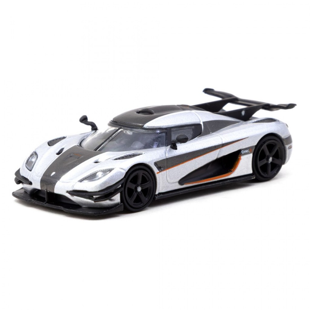 Tarmac Works T64G-TL054-SL 1 / 64 Koenigsegg One 1 Bạc Diecast Cân Xe Mô Hình