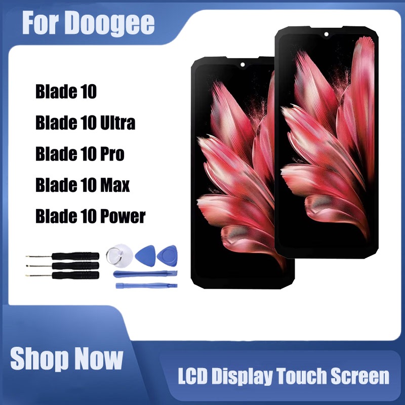 Tương thích với Doogee Blade 10 10 Pro 10 Max 10 Ultra 10 Power Màn hình LCD Thay thế màn hình cảm ứ