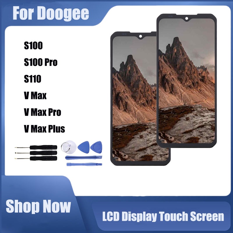 Tương thích với màn hình LCD Doogee S100 Pro S110 V Max V max Pro V Max Plus Màn hình cảm ứng
