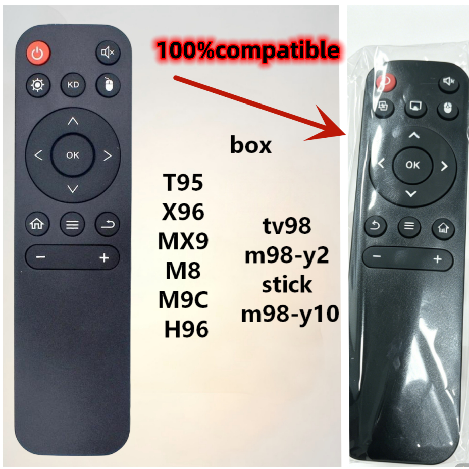 Bộ Điều Khiển Từ Xa Có USB Cho Android TV Box Cho T95 X96 MX9 M8 M9C H96 tv98 m98-y2 stickm98-y10 Từ