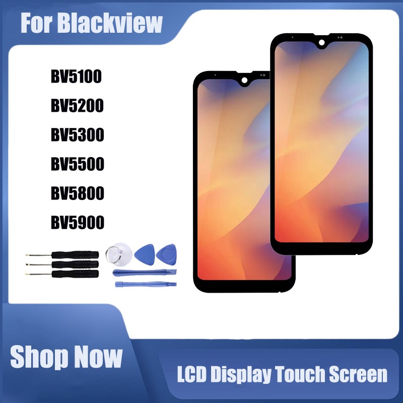 Dành Cho Blackview BV5100 BV5200 BV5300 BV5500 BV5800 BV5900 Pro Màn Hình Hiển Thị LCD Thay Thế Màn 