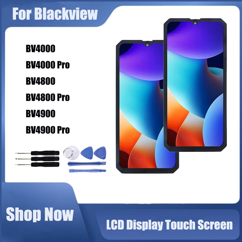 Tương thích với màn hình LCD Blackview BV4000 BV4800 BV4900 Pro Thay thế màn hình cảm ứng