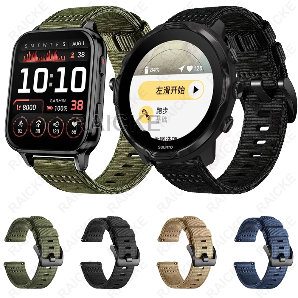 Dây đeo thay thế dây đeo Nylon thoáng khí 24mm cho COROS APEX 4 46mm / COROS NOMAD / Garmin Venu X1