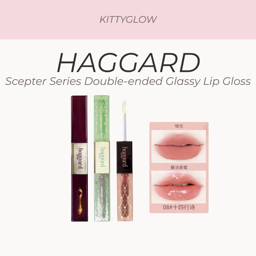 Haggard Scepter Series Son bóng thủy tinh hai đầu