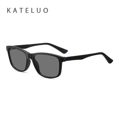 Kính râm phân cực vuông KATLUO New TR Kính râm lái xe hợp thời trang có bảo vệ UV400 cho nữ CL6802