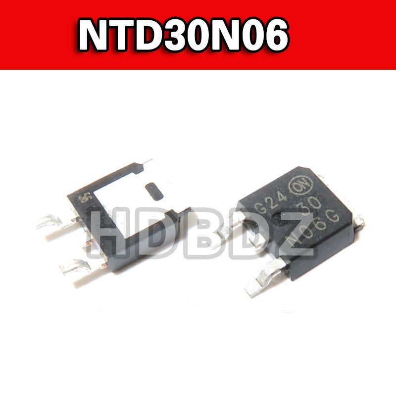 10~20PCS NTD30N06 TO-252 30N06 MOS SMD Hiệu Ứng Trường Ống Triode Transistor
