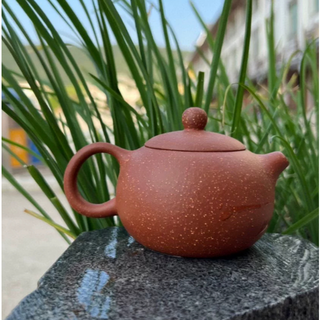 200CC Yixing Clay Ấm trà Ấm đun nước thủ công Trung Quốc Kung Fu Zisha Bộ trà Teaware