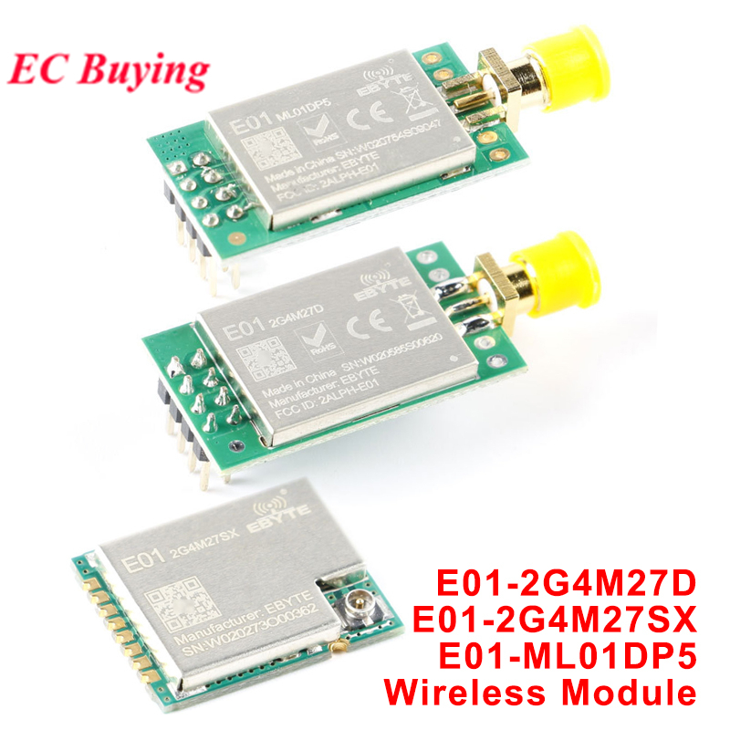 Mô-đun thu phát không dây nRF24L01 / nRF24L01P 2.4G với tấm chắn giao diện ăng-ten SAM-K tầm xa PA +