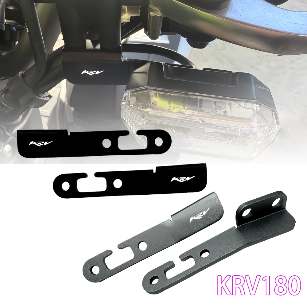 Cho KYMCO KRV180 KRV 180 Nhôm Hợp Kim Đèn Pha Gắn Giá Đỡ Biến Tín Hiệu Gắn Chân Đế