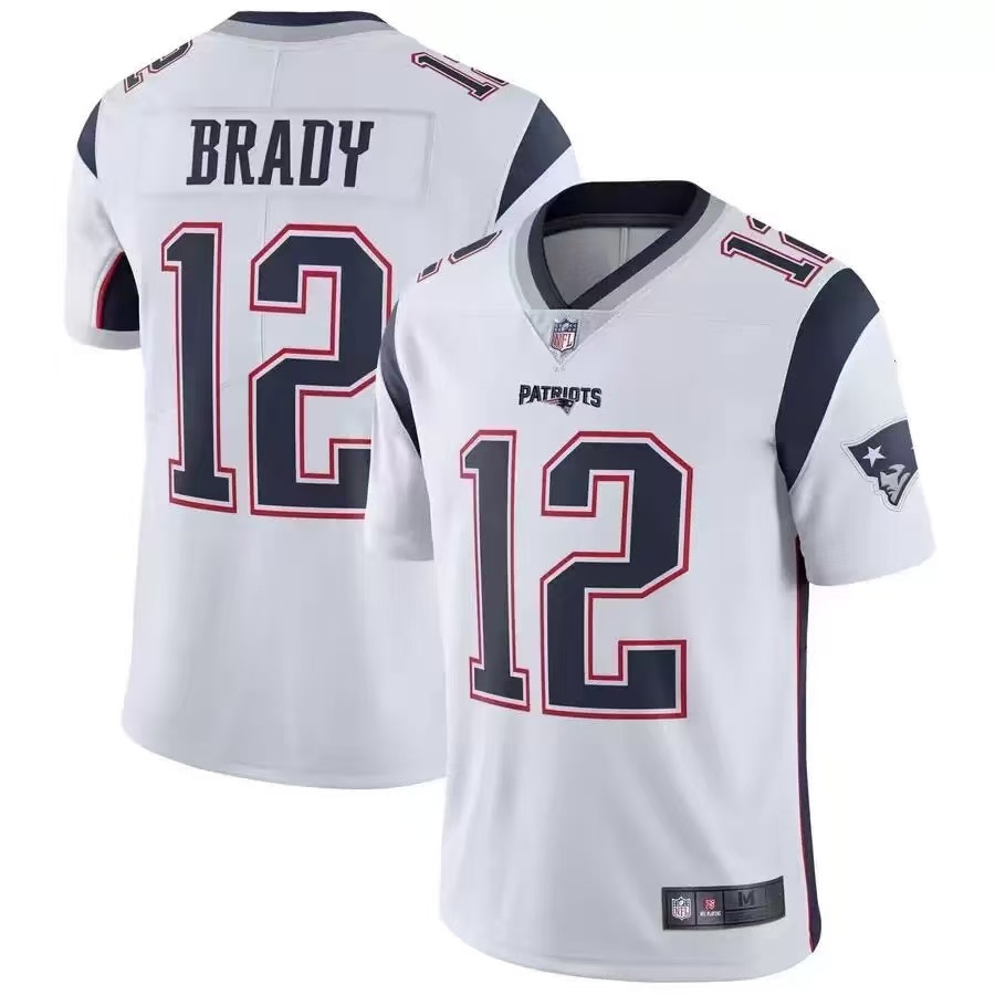 NFL Rugby Jersey England Patriots New England Patriots 12 Brady
