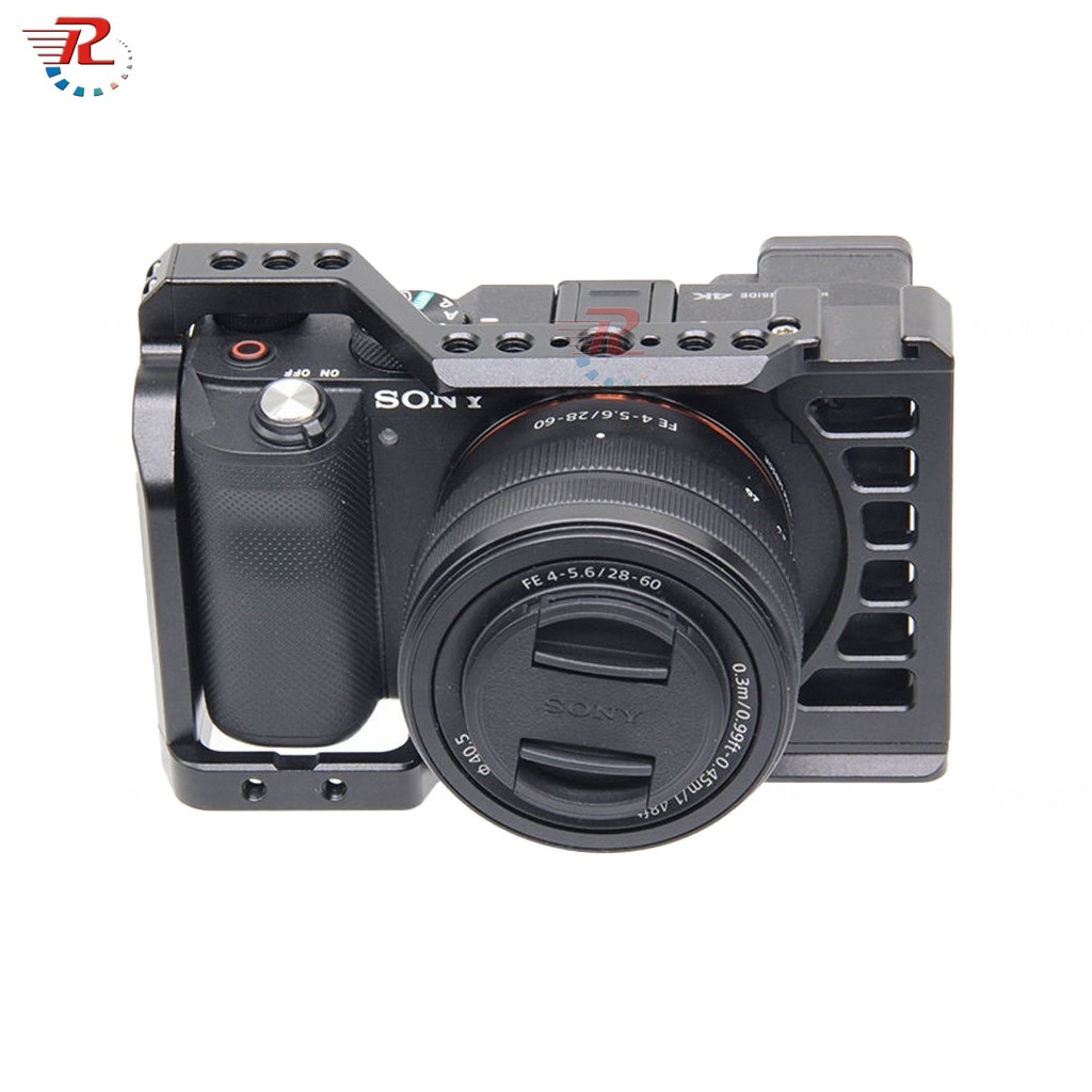 Sony A7CII A7C Mark II Lồng Kit L Phát Hành Nhanh QR Tấm Giá Đỡ Máy Ảnh Tay Gắn Cầm Cho Sony A7CII A