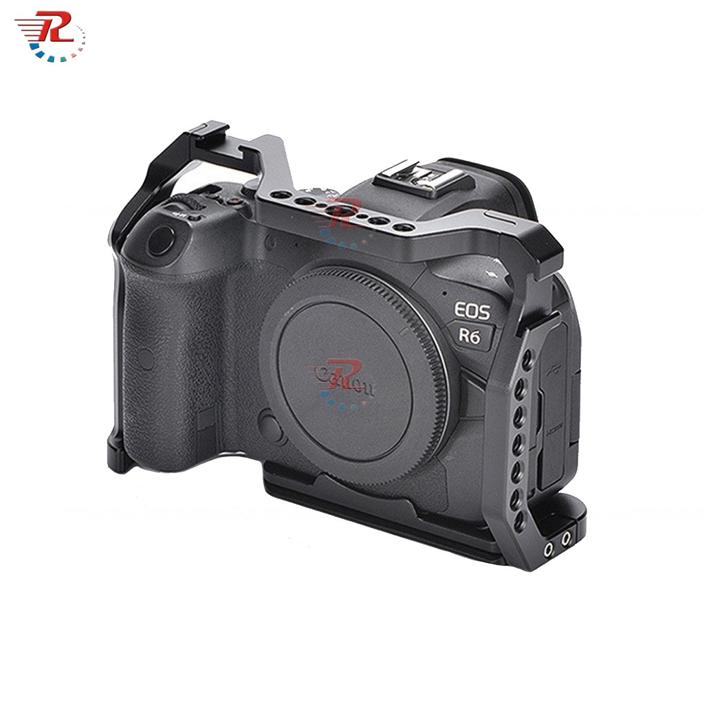 Canon EOS R5 Lồng Kit L Phát Hành Nhanh QR Tấm Giá Đỡ Máy Ảnh Tay Cầm Cho Canon EOS R5 R6 R5C