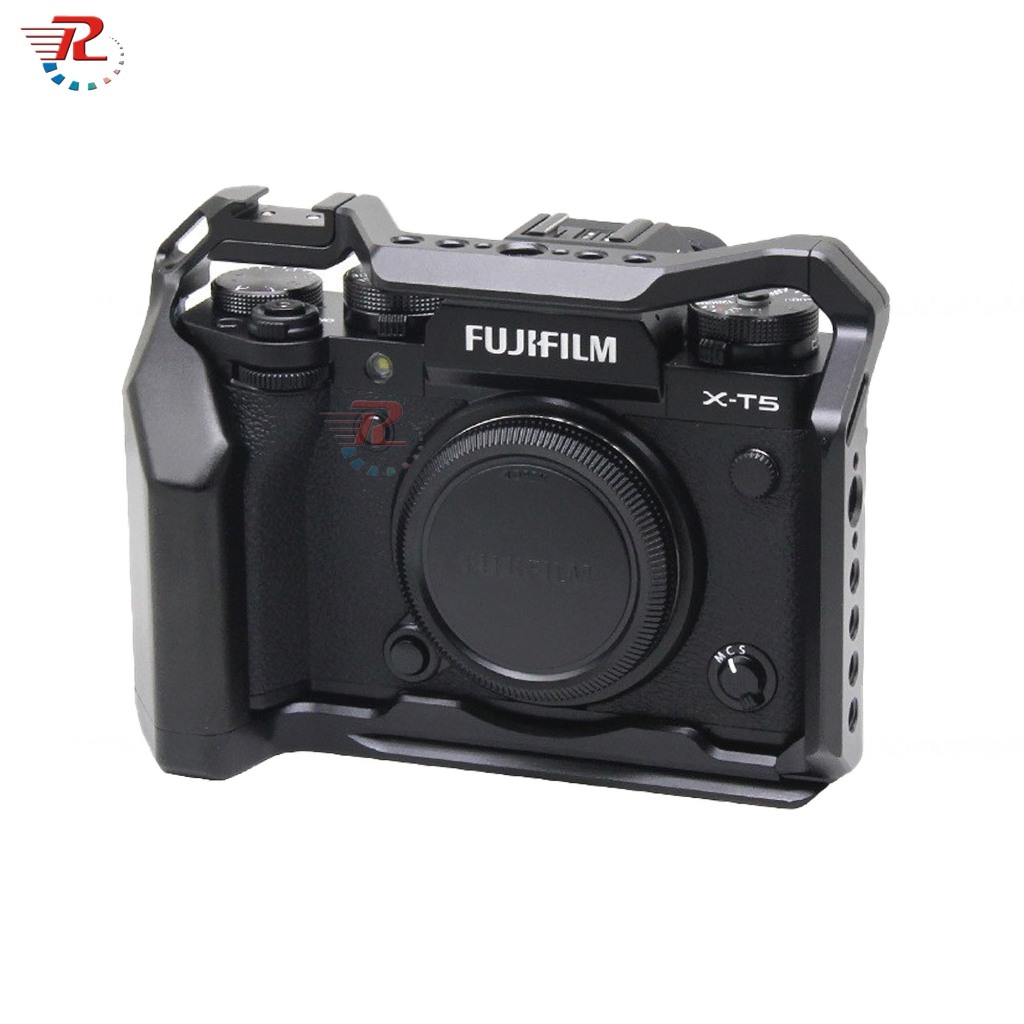 Fujifilm XT5 X-T5 Lồng Kit L Phát Hành Nhanh Tấm QR Giá Đỡ Máy Ảnh Tay Gắn Cầm Cho Fujifilm XT5 X-T5