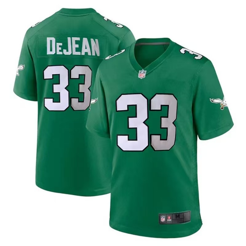 Áo bóng bầu dục NFL Jersey Philadelphia Eagles Philadelphia Eagles 33 #Dejean 11#BROWN