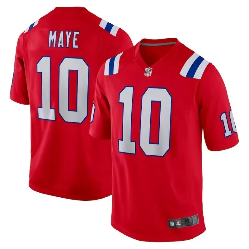 NFL Rugby Jersey England Patriots New England Patriots 10 #Maye 8#DIGGS