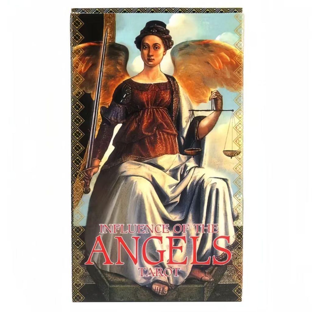 Phiên bản tiếng Anh Angel Tarot Tarot Tarot 78 Miếng 10.5 * 7 * 3cm Thẻ trò chơi bảng tiếng Anh