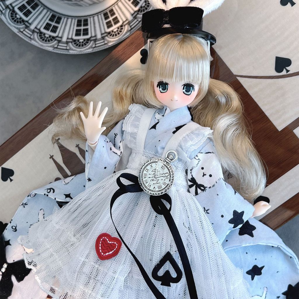 Azone, Blythe, ob22, ob24 Alice Quần áo trẻ em Bộ đồ màu xanh
