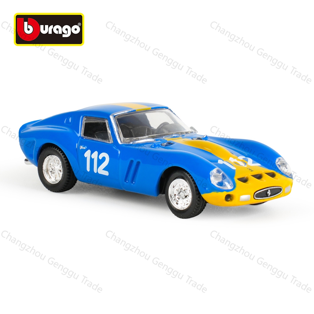 Bburago 1: 64 FERRARI 250 GTO (1964) Racing Die Cast Vehicles Model Formula Racing Car Đồ chơi