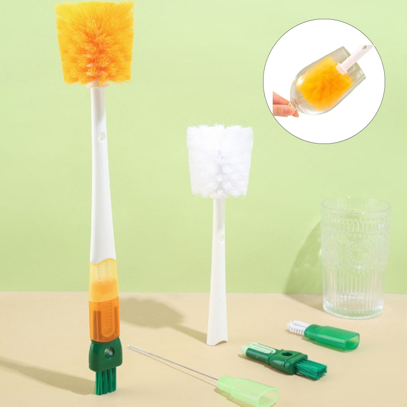 SUGAW 5 trong 1 Tumbler Brush Cleaner Water Bottle Brush, Rơm Brush Cleaner Extra Long Cleaner, Bàn 