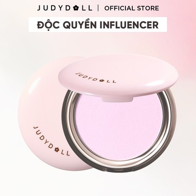 [CB INFLUENCER] Phấn phủ nén JUDYDOLL Velvety Matte Long-Wear Powder Nâng tone Triệt sắc Kiềm Dầu Mịn da Che lỗ chân lông 8g