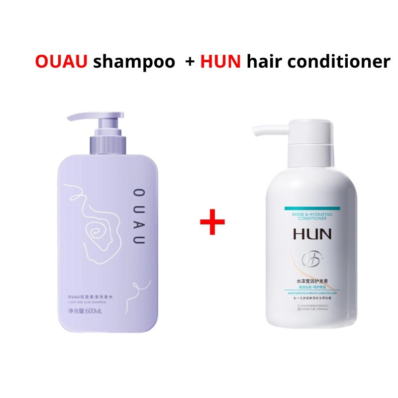 Dầu gội OUAU Kiểm soát dầu chống gàu Fluffy Soft Light