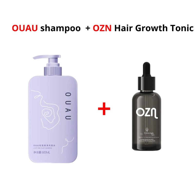 Dầu Gội OUAU Kiểm Soát Dầu Chống Gàu Làm Mới Mềm Lông Tơ Ánh Sáng Chắc Chắn Tóc