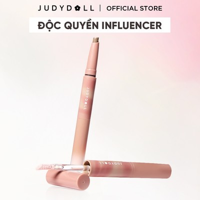 [CB INFLUENCER] Tạo khối & bắt sáng dạng kem 2 đầu JUDYDOLL Dual End Contour Dễ tán Lâu trôi Chống mốc nền Tự nhiên 1,5ml 90mg