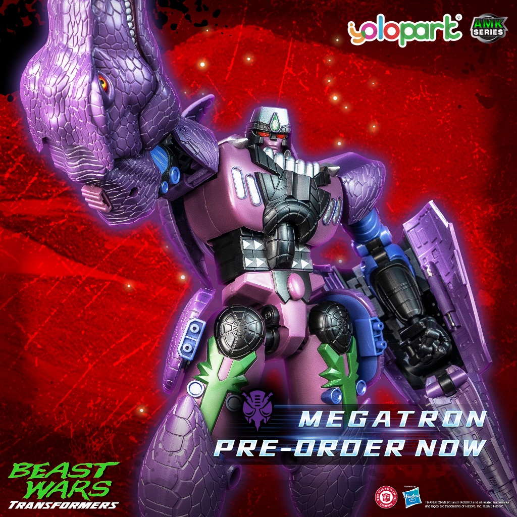 YOLOPARK AMK Series Transformers Beast Wars Megatron 22cm 1 / 10 Bộ mô hình