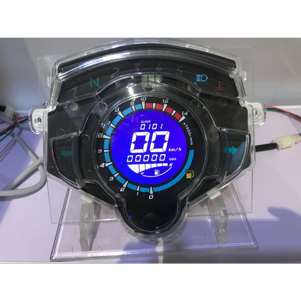 JG Cho Yamaha LC135 7 Đồng Hồ Tốc Độ Kỹ Thuật Số LC135 7 Màu tachometer JG041