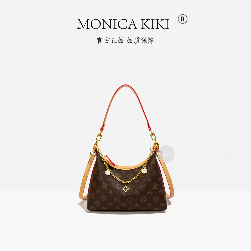 MONICA KIKI Retro Hoa Cũ Vai Nách Túi Nữ Đi Lại Túi Messenger
