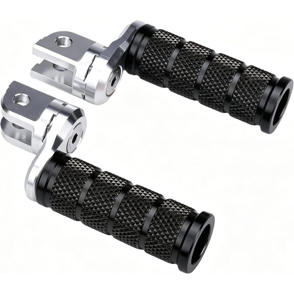 Bước nhôm xe máy, có thể điều chỉnh, chống trượt, nhiều bước, tương thích với Honda CB1000F / SE (20