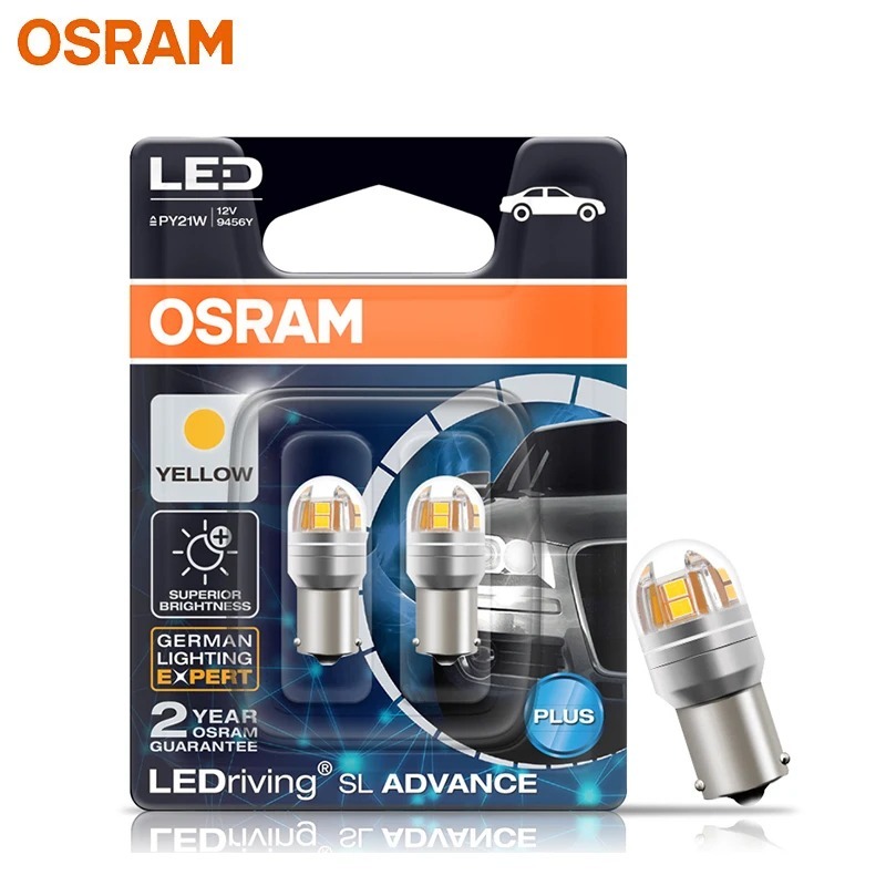 OSRAM LEDriving SL Advance PY21W S25 1156 12V 2.5W 9456Y Bau15s Đèn báo rẽ ô tô LED Bóng đèn sương m