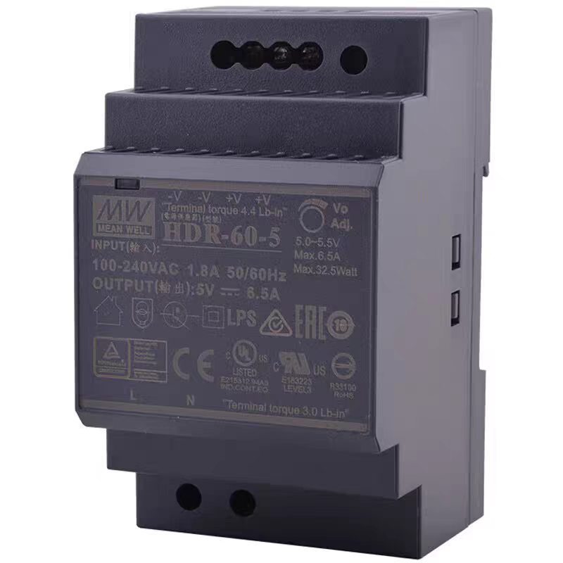 Bộ nguồn chuyển mạch loại đường ray MDR MDR-60-24V2.5A 15 / 30 / 60 / 100W DC 12V / 5A / MDR