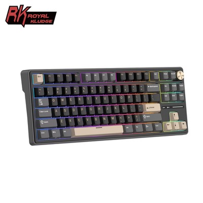 RK ROYAL KLUDGE RK R87PRO Phantom Gasket Bàn phím cơ có dây