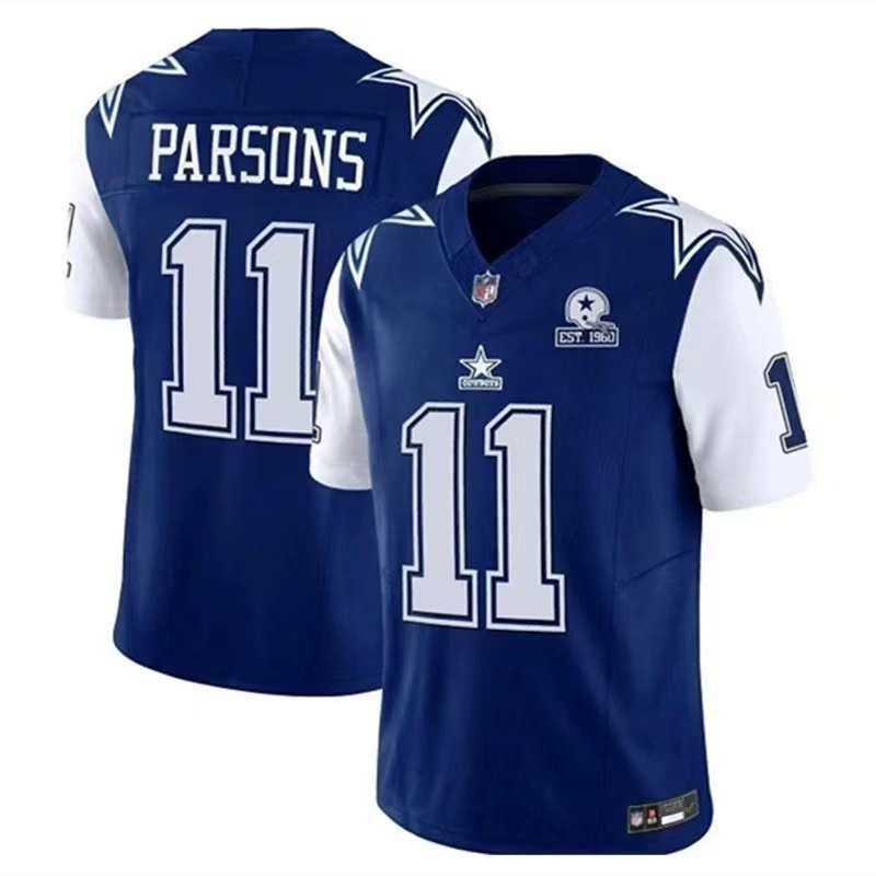 Áo bóng bầu dục NFL Jersey Dallas Cowboys Dallas 11 #Parsons