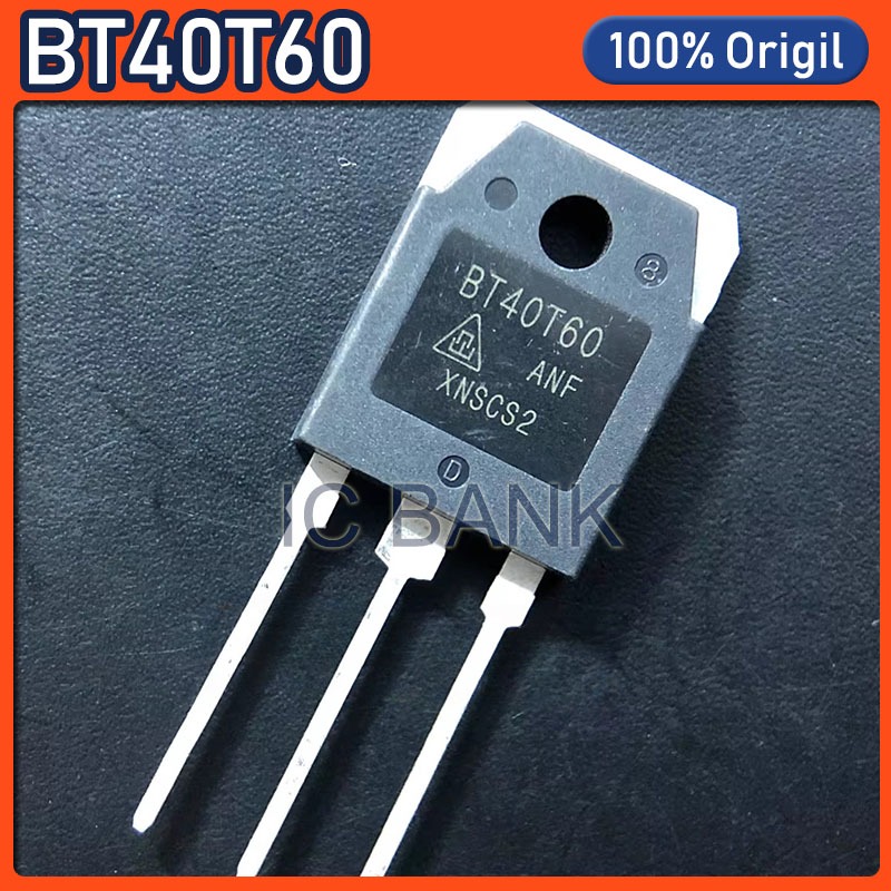 5 Chiếc Chính Hãng BT40T60 BT40T60ANF TO-3P 600V / 40A Máy Hàn Biến Tần IGBT Transistor Mới