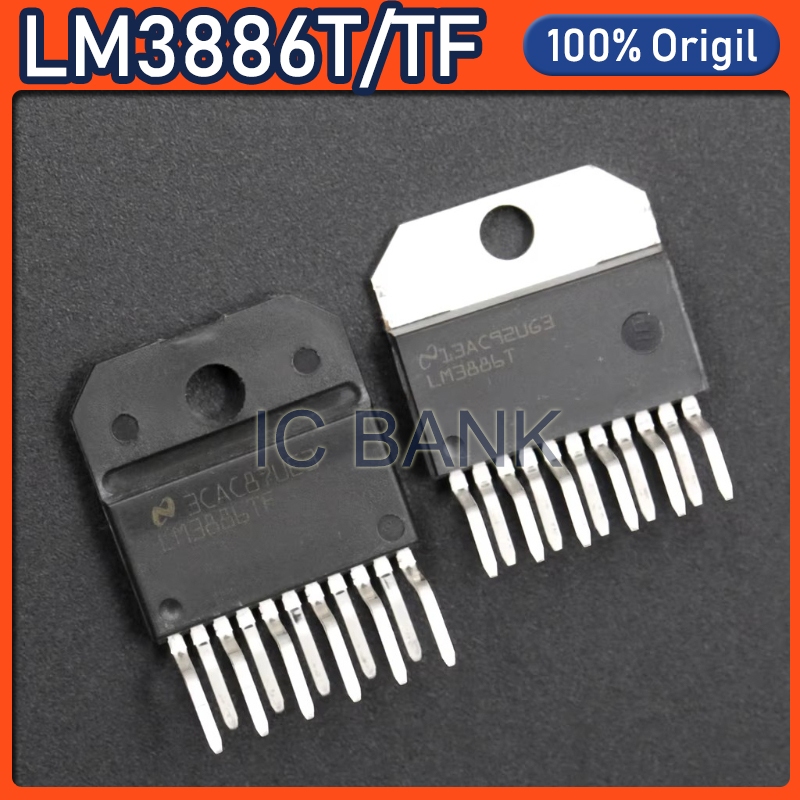 1 Chiếc Chính Hãng LM3886T LM3886TF ZIP-11 LM3886 Bộ Khuếch Đại Công Suất Âm Thanh Chip IC