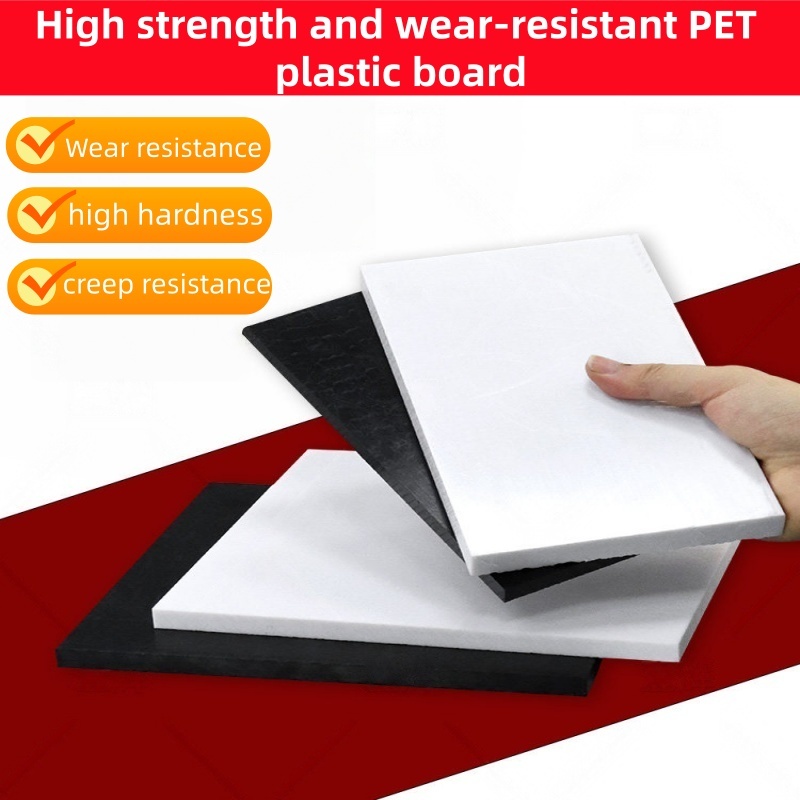 Bảng PETP nhập khẩu, thanh PET màu trắng với bảng PET-TX polyester sợi thủy tinh, PBT đen + GF30% th