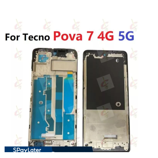 Khung LCD cho tấm viền thân xe Tecno Pova 7 4G 5G LJ6 LJ7