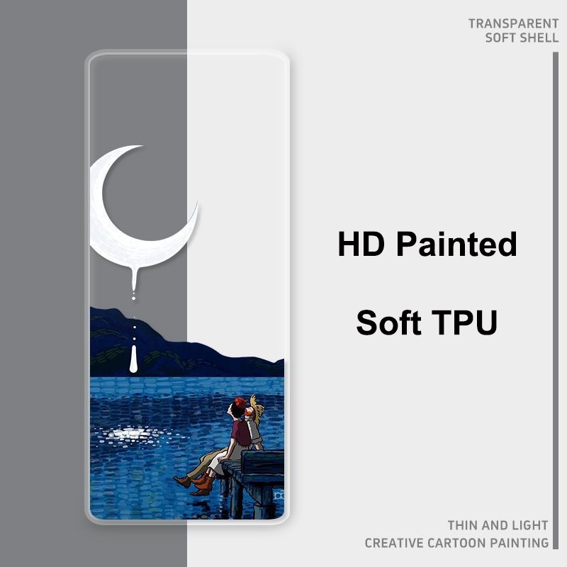 Dành Cho Nokia HMD 200 4G Ốp điện thoại Silicon Trong Suốt TPU Chống Sốc Mặt Sau Bảo Vệ Cho Nokia HM