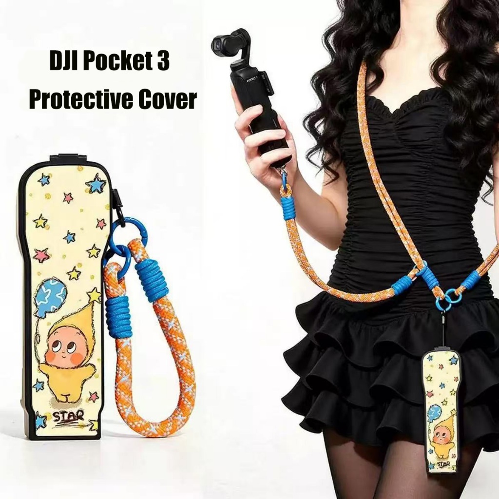 Tương thích với bảo vệ màn hình ống kính DJI Pocket 3 Pocket3 Vỏ bảo vệ, Phụ kiện Pocket3